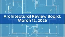 Architectural Review Board: March 12, 2026