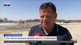 Épül Paks és Dunaszentbenedek között a fenékküszöb - HírTV