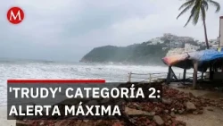 Heavy rains hit Colima and Michoacán due to Hurricane 'Trudy'