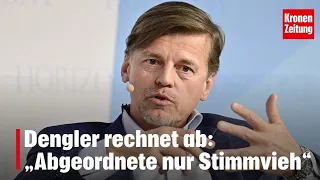 Dengler hits back: “MPs are just voting fodder” I krone.tv NEWS