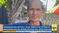 HANGGANG HALOS P20/L TAAS-PRESYO SA PETROLYO, UMARANGKADA NA; BIYAHE NG MGA PUV APEKTADO NA