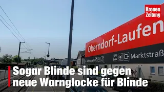 Uproar over railroad crossing: Even the blind oppose new warning bell for the blind | krone.tv NEWS