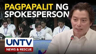 Sakaling pagpapalit ng spokesperson ng depensa, nasa desisyon ni VP Sara