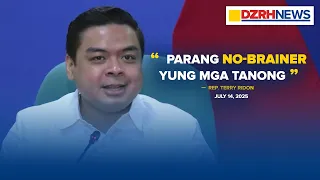 Mga tanong ng depensa sa impeachment trial vs VP Sara, itinuring na ‘no-brainer’ — Ridon