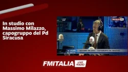 In studio con Massimo Milazzo, capogruppo del Pd Siracusa