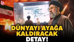 İRAN DÜNYAYA MEYDAN OKUDU! Hamaney'in bu görüntüsü bir ilk! Dev ekrandaysa dehşet bir detay var!