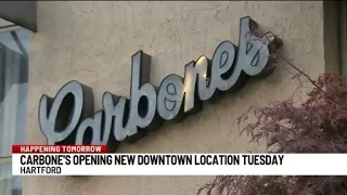 Carbone's to reopen in Hartford