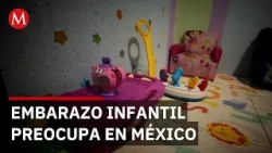 Embarazo infantil en México preocupa por miles de niñas menores de 15 años que son madres Embarazo infantil en México preocupa por miles de niñas menores de 15 años que son madres