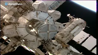 Así fue el paseo espacial de mantenimiento en la Estación Espacial Internacional