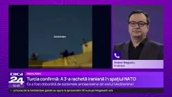 Alertă în Turcia: NATO a doborât o nouă rachetă iraniană