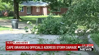 Cape Girardeau officials address storm damage