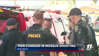 North Carolina teen arrested in connection to San Diego mosque shooting