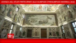 Udienza agli atleti delle Olimpiadi e Paralimpiadi Invernali 2026, 9 aprile 2026 - Papa Leone XIV