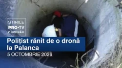 PRO TV News (1:00 PM) | POLICE OFFICER WOUNDED BY A DRONE AT PALANCA | Moldova