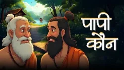 Inspiring Story -  Paapi Kaun | पापी कौन | Animation story - प्रेरणादायक कहानी