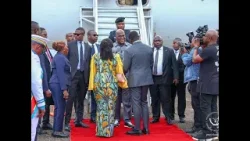 URGENT LE PRESIDENT TSHISEKEDI RETOURNE A KINSHASA, EST A RENDU HOMMAGE A Roland LUMUMBA