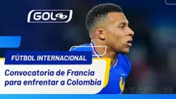 Francia confirmó su nómina de convocados para sus partidos ante Colombia y Brasil Francia confirmó su nómina de convocados para sus partidos ante Colombia y Brasil