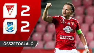 OTP Bank Liga: Debreceni VSC–MTK Budapest 2–2 | összefoglaló