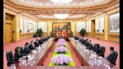 13 04 2024 President Santokhi houdt overleg met president Xi Jingping