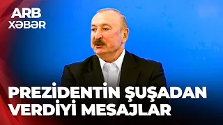 ARB Xəbər - 4-cü Şuşa Qlobal Media Forumu - Prezident çıxışında hansı məqamlara toxundu?