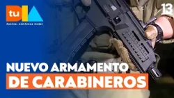 Carabineros' new weapons to fight crime: They will replace the old UZI | Tu Día