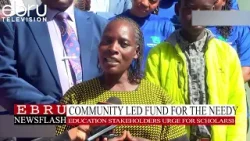 Meru education stakeholders call for community-funded support for bright, needy students. #ebrunews