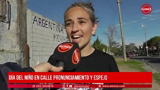 CHILDREN'S DAY AT PRONUNCIAMIENTO AND ESPEJO STREETS