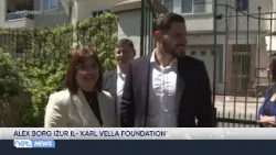 Alex Borg iżur il-'Karl Vella Foundation' Alex Borg iżur il-'Karl Vella Foundation'