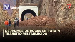 ROUTE 7 | Traffic restored following a rockslide