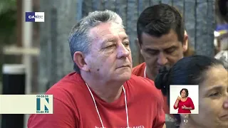 Díaz-Canel Receives Delegates of the ALBA Movements Continental Assembly