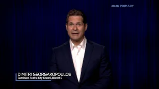 Demetri Georgakopoulos, Candidate for City of Seattle, Council District No. 5