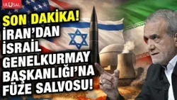 SON DAKİKA! İran'dan İsrail Genelkurmay Başkanlığı'na füze saldırısı!