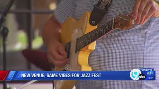 New venue, same vibes for Jazz Fest