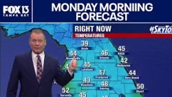Tampa weather | Monday morning forecast