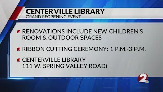 Centerville Library set to reopen in a major way