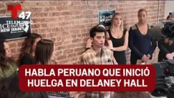Peruvian man who started hunger strike at Delaney Hall speaks out