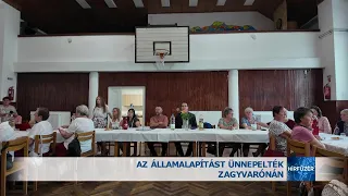 Az államalapítást ünnepelték Zagyvarónán