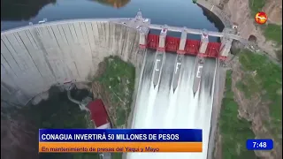 CONAGUA to invest 50 million pesos in maintenance for dams in Sonora