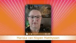 TV Oranje app video message - Mariska van Nispen Matthyssen