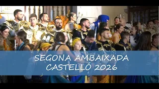 🏰 Castelló va reviure la segona ambaixada en els seus Moros i Cristians