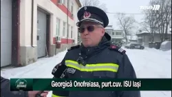 O femeie a născut acasă din cauza zăpezii din județul Iași O femeie a născut acasă din cauza zăpezii din județul Iași