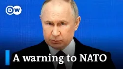 Putin threatens nuclear war if the West sends troops to Ukraine I DW News