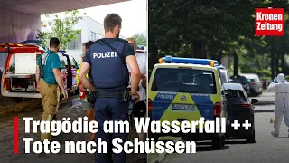 Tragedy at the Waterfall ++ Deaths following shootings | krone.tv NEWS SHOW