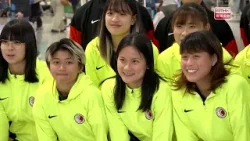 港隊女足迪拜經曼谷抵港　隊長稱很感恩能全隊一同返港