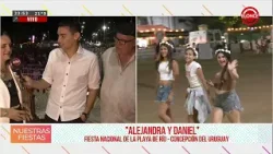 5ta Noche de la Fiesta Nacional de la Playa de Río 2026 - Alejandra y Daniel entrevista