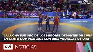 Wrestling was one of Cuba's top sports in Santo Domingo 2026 with ten gold medals