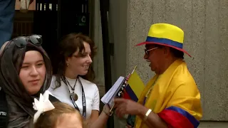 Colombian Flag Raising - Promo