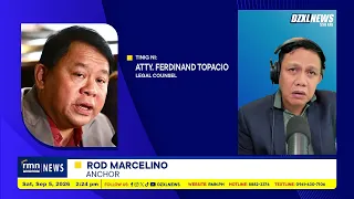 wala pang grounds para maging guilty si VP sa mga case niya—Atty. Topacio | DZXL News