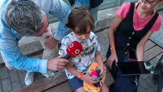 The optimism of 8-year-old Héctor, evacuated due to the fire in Valdemaqueda: "I have to be strong"