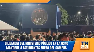 Public Ministry investigation at USAC keeps students out of campus